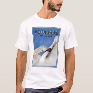Tops the Nation - Skiing Promotional Poster