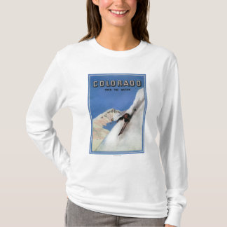 Tops the Nation - Skiing Promotional Poster