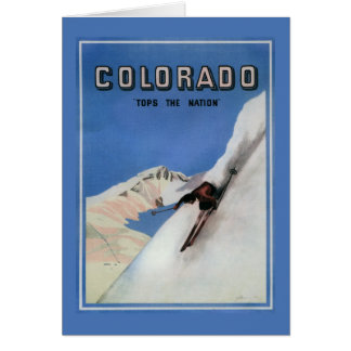 Tops the Nation - Skiing Promotional Poster Cards