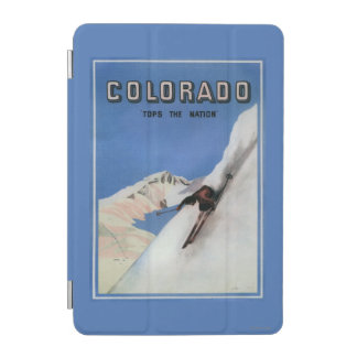 Tops the Nation - Skiing Promotional Poster iPad Mini Cover
