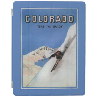 Tops the Nation - Skiing Promotional Poster iPad Smart Cover