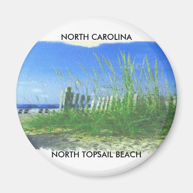 TOPSAIL BEACH 2, ... - Customized Magnet (Front)