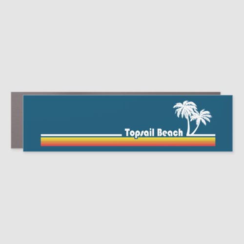 Topsail Beach North Carolina Car Magnet