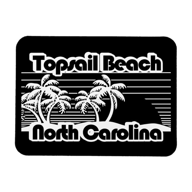 Topsail Beach North Carolina  Magnet (Horizontal)