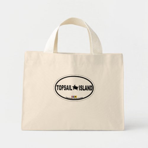 Topsail Island Mini Tote Bag