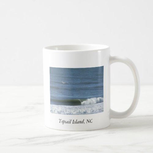 Topsail Island NC coffee mug