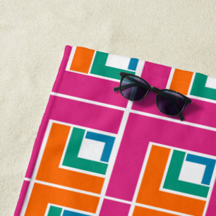 Topsy Turvy Beach Towel