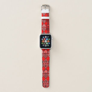 Topsy Turvy Hearts Apple Watch Band
