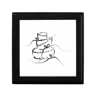 Topsy Turvy Wedding Cake Gift Box