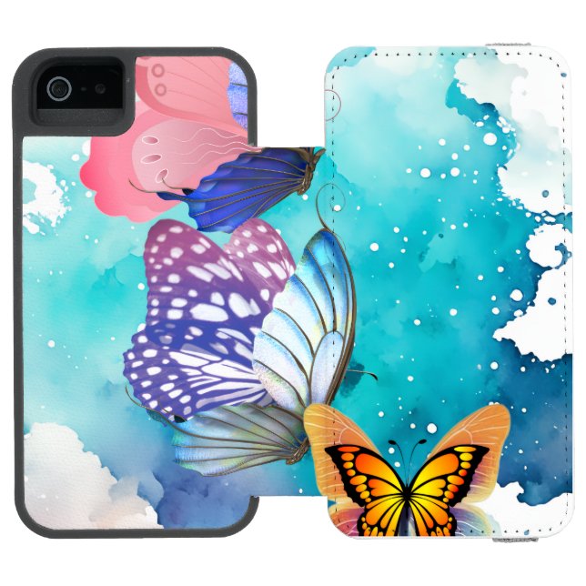 toque relajante a tu hogar incipio iPhone wallet case (Folio Open)