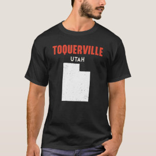 Toquerville Utah USA State America Travel Utahan T-Shirt