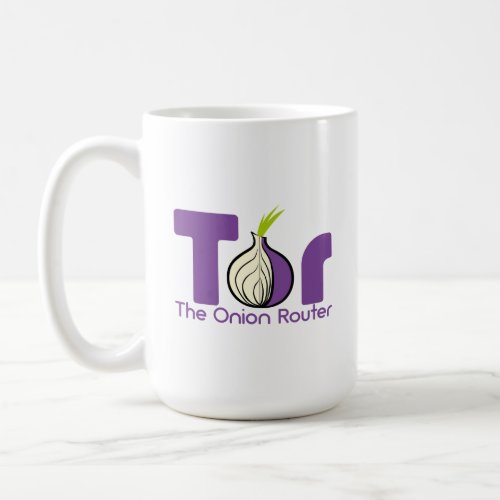Tor _ The Onion Router Coffee Mug