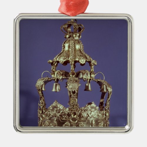 Torah Crown Metal Ornament