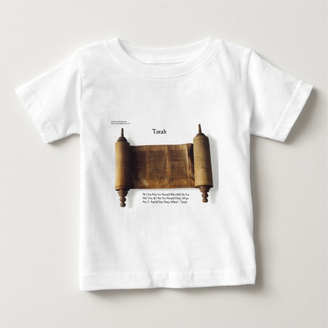 Torah "If Not For Myself" Wisdom Quote Gifts & Tee (Front)