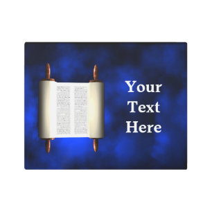 Torah Light Metal Print