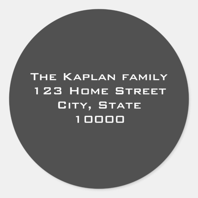 Torah Scroll 1.5" Bar Mitzvah Envelope Seal (Front)