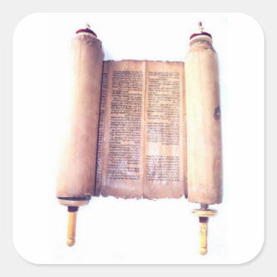 TORAH SQUARE STICKER
