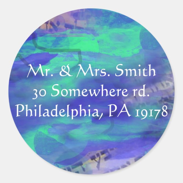 Torah Sticker Reply Response Seal (Front)