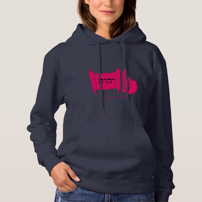 TorahforWomen.com Hoodie (Front)