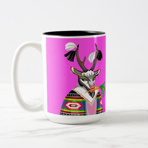 Torba cu capra olteneasca Two_Tone coffee mug