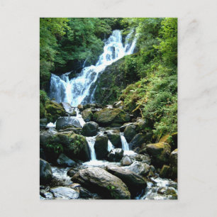 Torc Falls Killarney Ireland Postcard