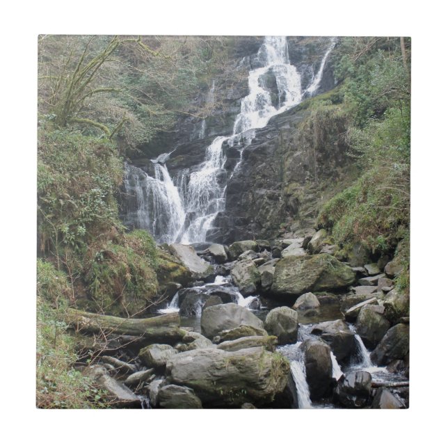 Torc Waterfall, Killarney Ireland Ceramic Tile (Front)