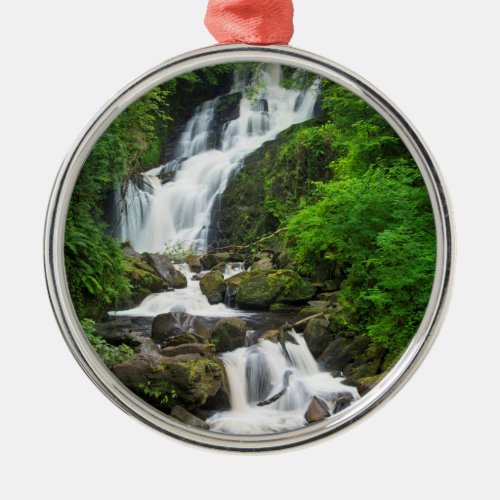Torc waterfall scenic Ireland Metal Ornament
