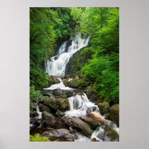 Torc waterfall scenic, Ireland Poster
