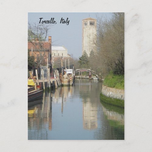 Torcello Italy Postcard