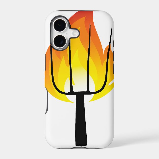 Torch and Pitchfork Iphone Case (Back)