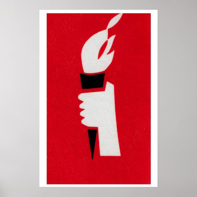 Torch - Matchbox Print - Aesthetic Wall Art (Front)