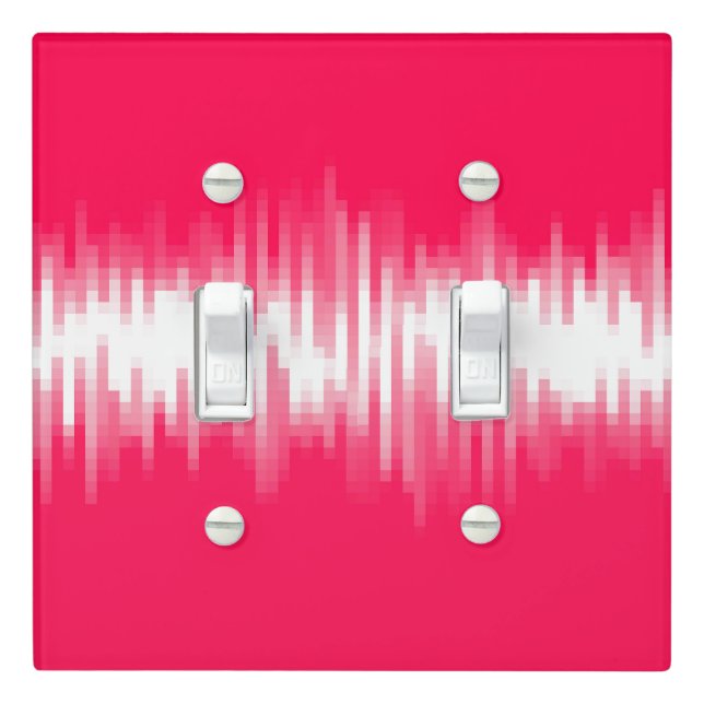 Torch Red  Light Switch Cover (In Situ)