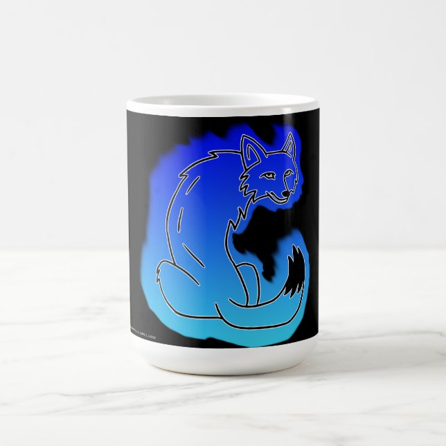 Torch Tail Radio Show Design #2 on a Coffee Mug (Center)