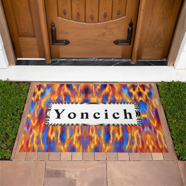 Torched by Kenneth Yoncich Doormat (Outdoor)