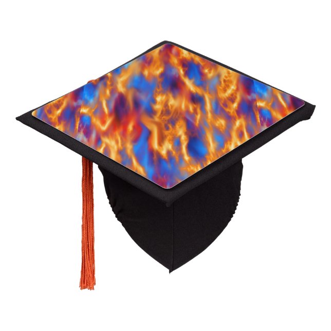 Torched by Kenneth Yoncich Graduation Cap Topper (Angled)