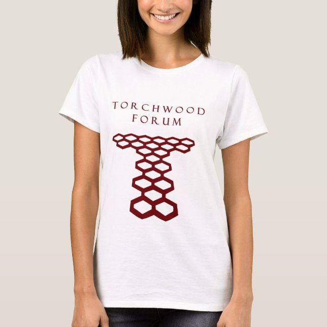 TorchwoodForum Addicts Unite Womans Shirt (Front)