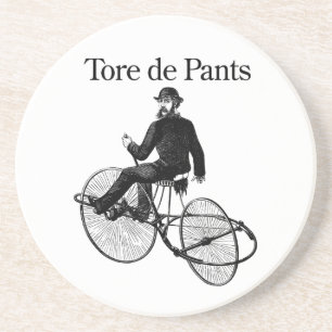Tore de Pants Drink Coaster
