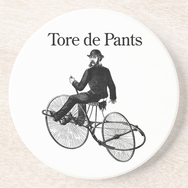 Tore de Pants Drink Coaster (Front)