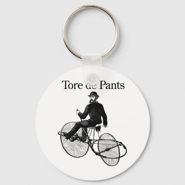 Tore de Pants Keychain (Front)