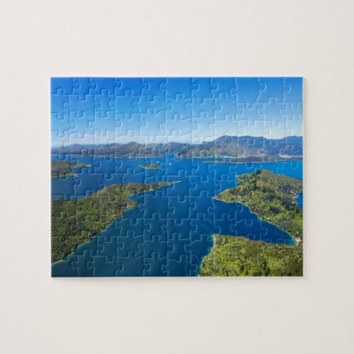 Torea Bay Queen Charlotte Sound Marlborough Jigsaw Puzzle