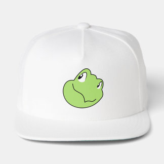 Torin the Turtle Cartoon Smiling Face 2 Snap Back Hat