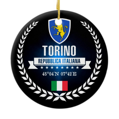 Torino Ceramic Ornament