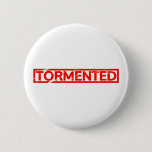 Tormented Stamp Pinback Button