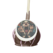 Tormented Woman in a Haunting Scream Cake Pops (Front)