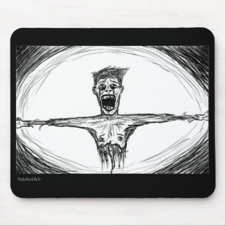 Torn and Stretched Morbid Mouse Pad