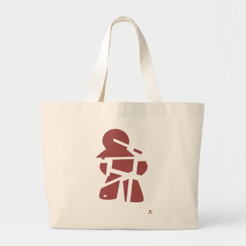 Torn Apart Meeple Board Game Art Fun Large Tote Bag