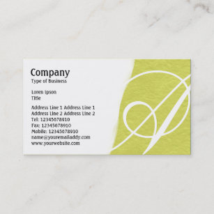Torn Away - Yellow Rough Paper Texture Business Card