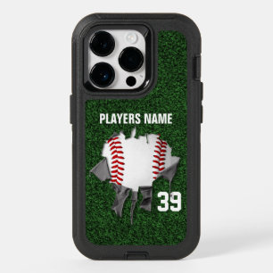 Torn Baseball OtterBox iPhone Case