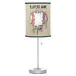 Torn Baseball (personalized) Table Lamp at Zazzle