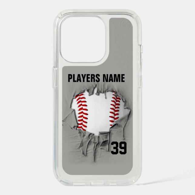 Torn Baseball Speck iPhone Case (Front)